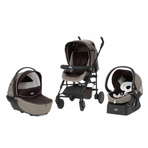 Poussette Trio Living Smart Chicco Brownie Produits bebes fnac